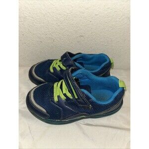 Boys Light Up Size 10 Blue Sneaker Shoes